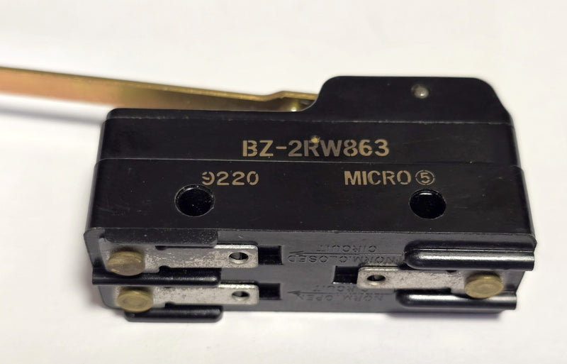 Honeywell Microswitch BZ-2RW863 15A SPDT 6" Lever Basic Limit Switch - New