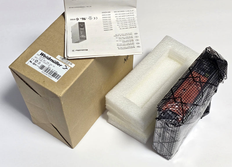 Weidmuller CP M SNT 70W 24V 3A 8951330000 Pro-M 24VDC Power Supply - New