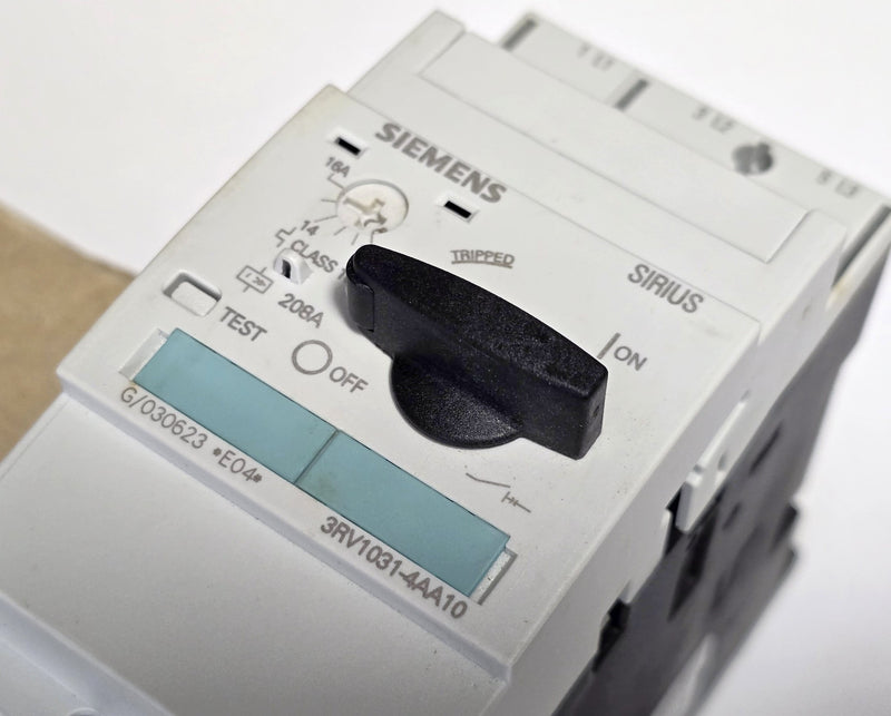 Siemens 3RV1031-4AA10 11-16A Motor Overload Circuit Breaker - New