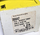 Woodhead 26W47 Watertite Turnex Locking Plug 3-Pin Male 20A 125V - New