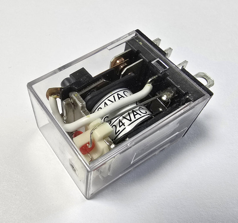 GE CR420NPC022C Relay Coil 24VAC 8-Pin 2PDT - New