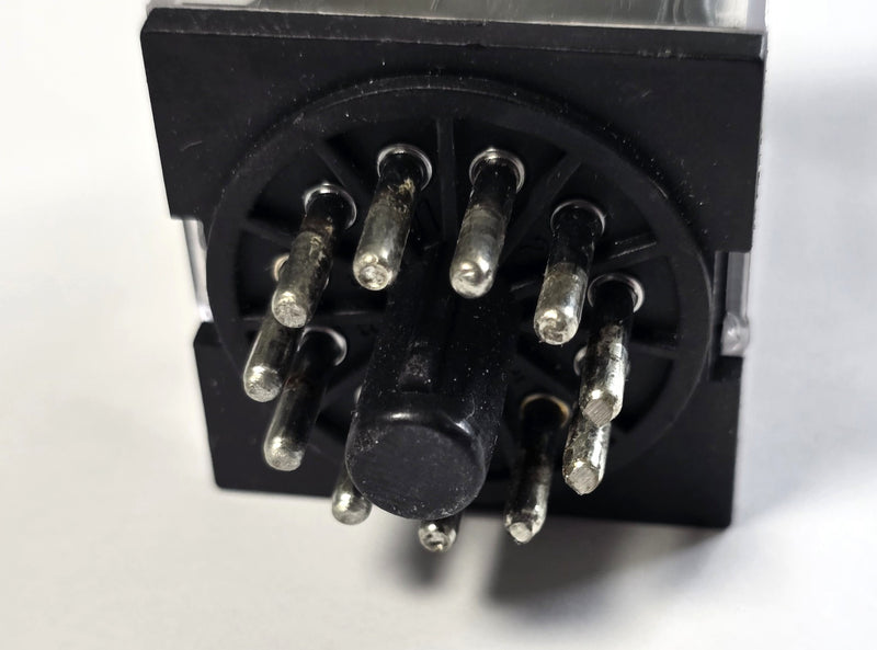 GE CR420KPC0332 Relay Coil 12VDC 11-Pin 3PDT - New