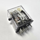 GE CR420MPC044B Relay Coil 12VAC 14-Pin 4PDT - New
