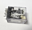 GE CR420MPC044B Relay Coil 12VAC 14-Pin 4PDT - New
