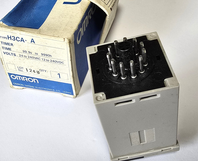 Omron H3CA-A 11-Pin Digital Relay Timer - New
