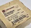 Cutler Hammer CE15CN3AB Size C 3P 12A 120V Coil Contactor - New