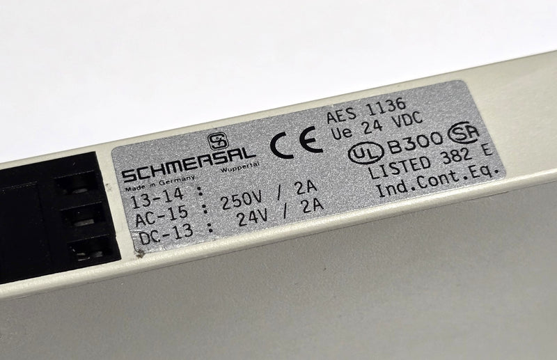 Schmersal AES1136 Safety Relay 24VDC - New