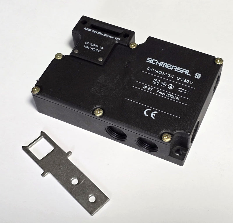 Schmersal AZM 161SK-33rka-110 Door Interlock Solenoid Safety Gate Switch - New