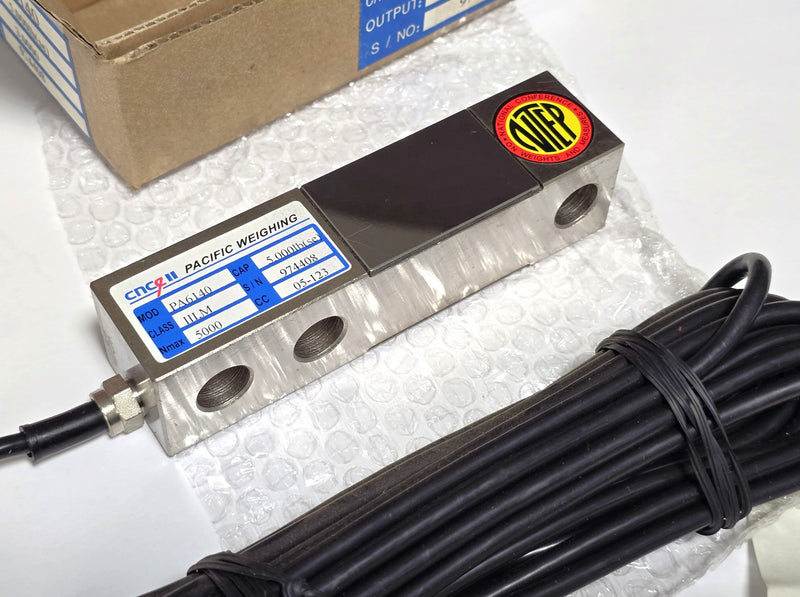 CNCELL PA6140-5K-Se 5,000 LB Shear Beam Load Cell CS SESB NTEP 20Ft Cable - New