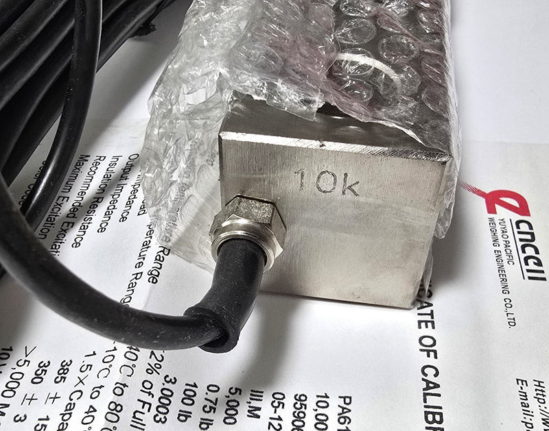 CNCELL PA6140-10K 10,000 LB Shear Beam Load Cell CS SESB NTEP 20Ft Cable - New