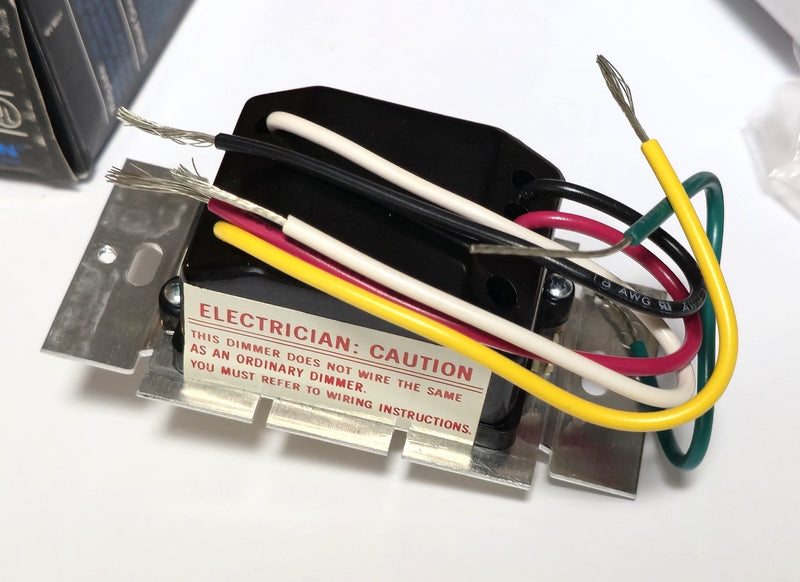 Skylark Lutron SF-10P-IV Slide + Toggle Fluorescent Dimmer Switch Ivory - New