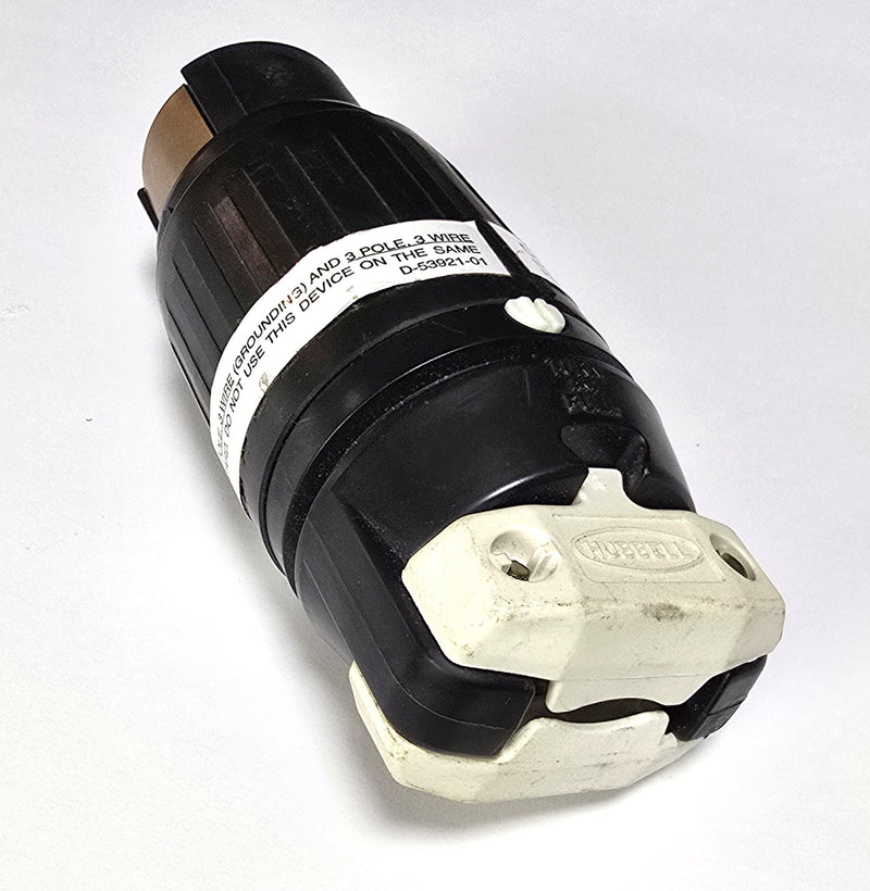 Hubbell 7764C Twist-Lock 50A Female 3P 4W Connector - New