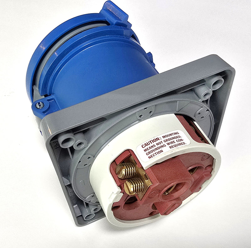 Mennekes ME 4100R9 100A 4W 250VAC Pin & Sleeve Female Receptacle - New