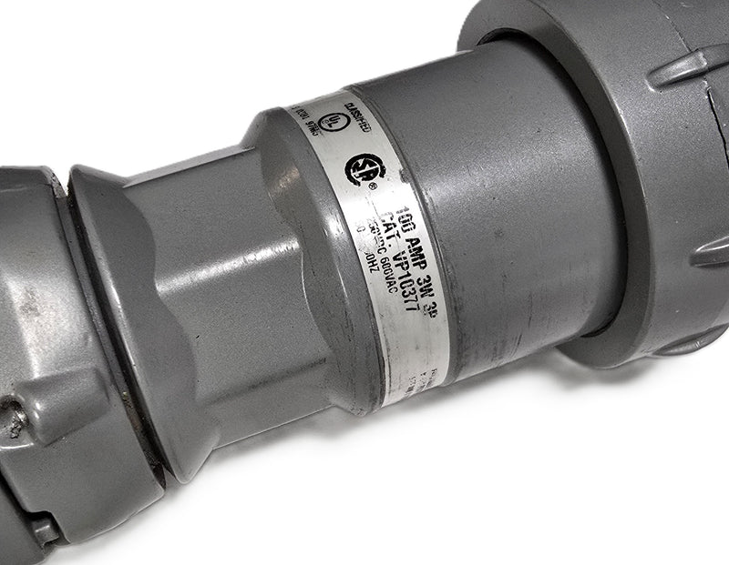 Killark VP10377 VersaMATE 100A 3W 3P 600VAC Pin & Sleeve Male Connector - New