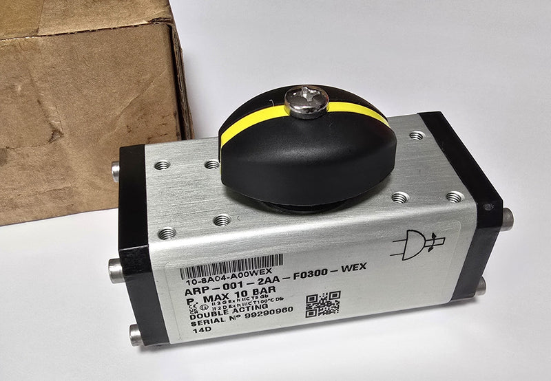 Camozzi ARP-001-2AA-F0300-WEX Pneumatic Rotary Actuator Double Acting - New
