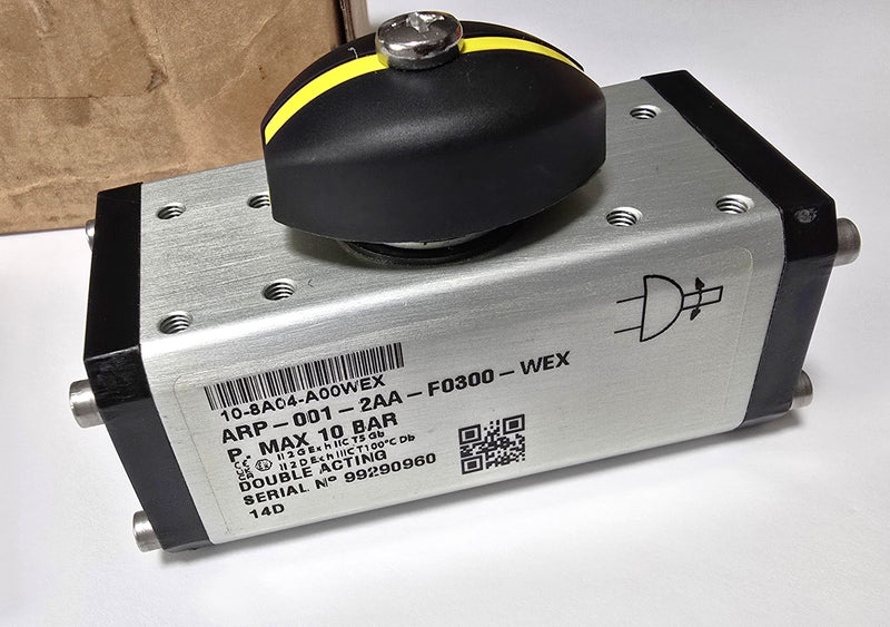 Camozzi ARP-001-2AA-F0300-WEX Pneumatic Rotary Actuator Double Acting - New