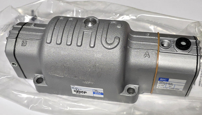 MAC 1301G-501D-2 Single (A) Solenoid 24VDC Pneumatic Valve Assembly - New