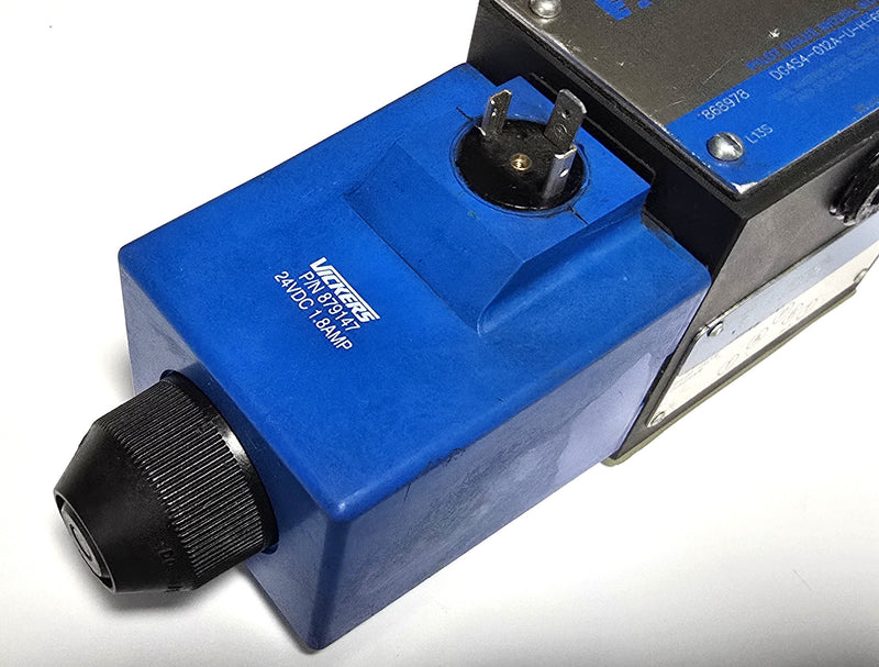 Vickers DG4S4-012A-U-H-60 Hydraulic Directional Valve & 24VDC Solenoid 879147