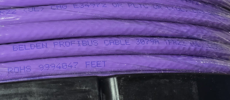 Belden 3079A Profibus DP Shielded Communication Cable 1PR22AWG 1000' Spool - New