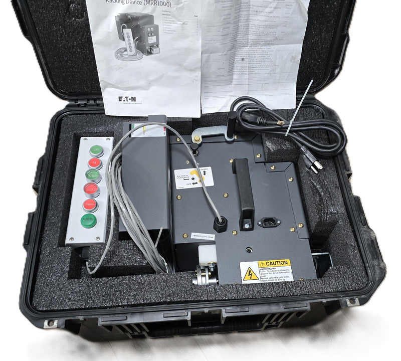 Eaton MRR1000 Magnum Breaker Remote Racking Device & SKB iSeries Waterproof Case
