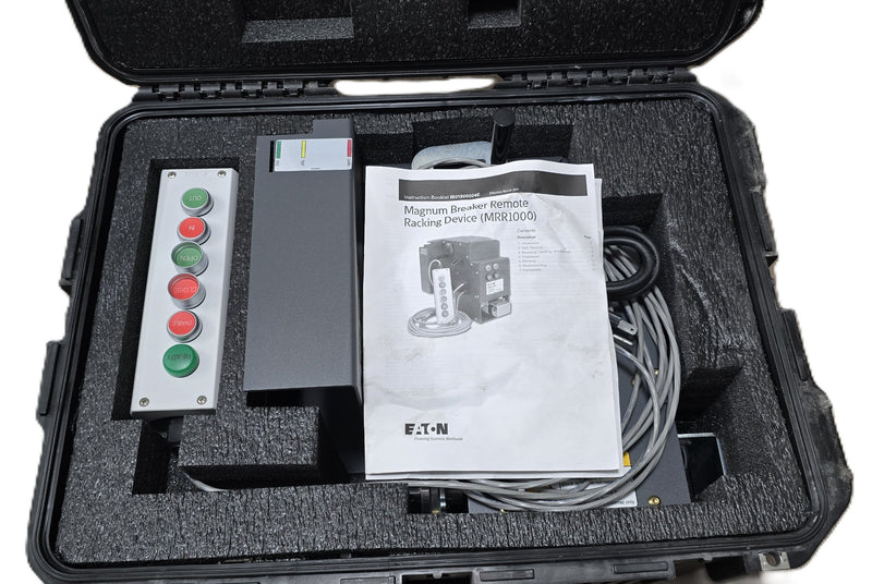 Eaton MRR1000 Magnum Breaker Remote Racking Device & SKB iSeries Waterproof Case