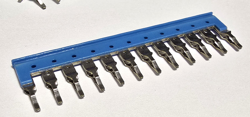 DINnectors DN-12JL14B Terminal 12-Pole Blue Jumper for DN-TL14 ( Lot of 29 ) New