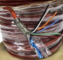 Belden 83606 20AWG 6-Cond Shielded FEP / FEP High Temp Plenum Cable - New 50'