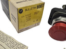 Allen Bradley 800T-FX6A1 Non-Illuminated 2 Position Red Push-Pull Button - New