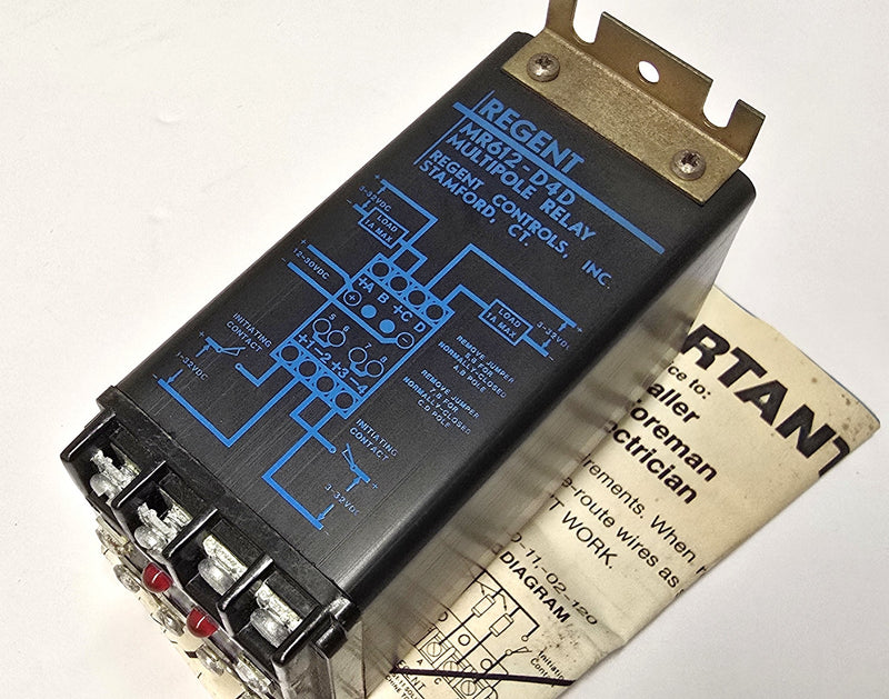 Regent MR612-D4D Solid State Multipole Relay - New – PLC BARN