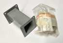Hoffman F-22WN6 Nipple Feed-Through Wireway 2.5" x 6" Long w/ Gasket & Hardware