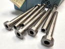 DME S25M4 ( Lot of 7 ) Ejector Sleeve OD Nitrided 1/4" ID 3/8" OD 4" Long - New