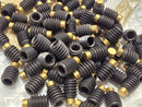 MSC BT-51618-375-AS 5/16-18 x 3/8" Hex Head Set Screw Soft Brass Tip  Pack of 85