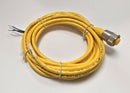 Banner QDS-315C 3-Pin Female 3.75M Yellow PVC Cable - New