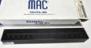 MAC CBMV10A-00ABA-16 Pneumatic Manifold Circuit Bar - New