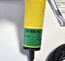 Banner S18SN6D-25842 EZ-Beam S18 Photoelectric Sensor 6P6C Modular Plug - New