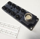 Murr 8000-88520-0000000 Exact12 Sensor Block 8-Port M12 5-Pin to M23 19 Pin