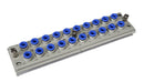SMC KDM20P-06 Quick Disconnect 20 Port Multi Connector (1) Plug Side - New