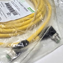 Murr 7700-40201-1500500 M12 Male 90° / M12 Female 0° A-cod.TPE 4x18AWG - New