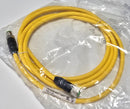 Murr 7700-40021-1500200 M12 male 0° / M12 female 0° 4x18AWG 2M Cable - New