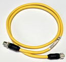 Murr 7700-40021-1500100 M12 male 0° / M12 female 0° 4x18AWG 1M Cable