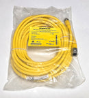 Turck RKC 4.4T-10-RSC 4.4T Eurofast U5194-10 Yellow 4-Pin Extension Cable - New