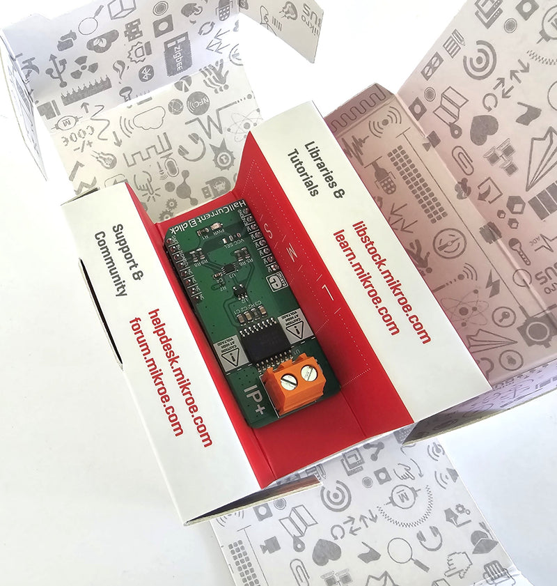 MikroElektronika MIKROE-3118 Hall Current 3 Click Board - New