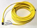 Allen Bradley 889D-M4AE-15 M12 Male to Leads 4-Pin 15-Meter Cable - New