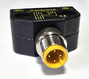 Turck VB2-FSM 4.4/2FKM 4/S771 Splitter M12 Male to Dual Female M12 - New