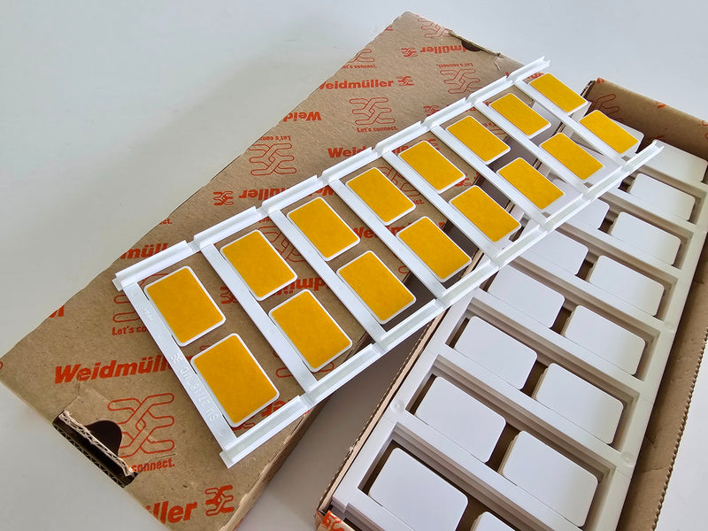 Weidmuller 1707270000 SM 27/18 K MC NE WS Terminal Markers ( Box of 80 )