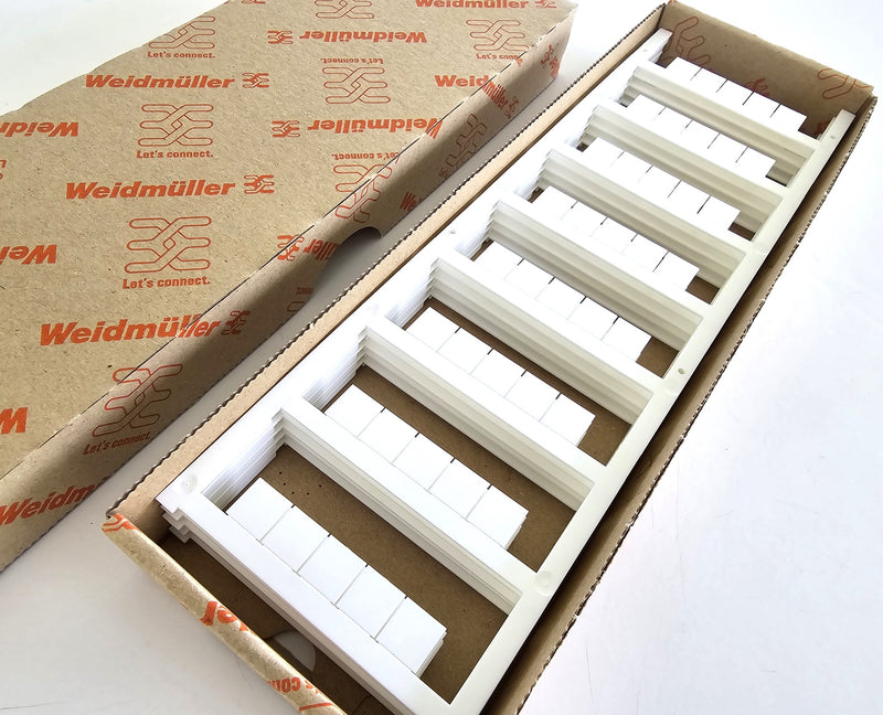 Weidmuller 1856760000 MF 10/10 MC NE WS Terminal Markers ( Box of 200 )