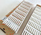 Weidmuller 1918910000 SF 3/21 MC NE WS V2 Terminal Markers ( Box of 320 )