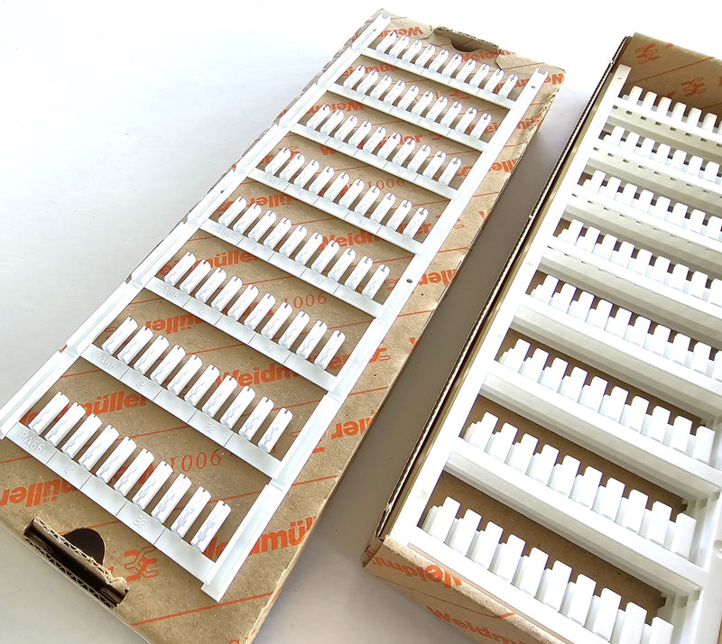 Weidmuller 1919490000 SF 2/12 MC NE WS V2 Terminal Markers ( Box of 400 )