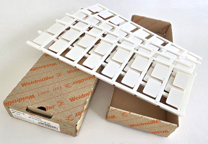 Weidmuller 1707270000 SM 27/18 K MC NE WS Terminal Markers Partial Box / 64