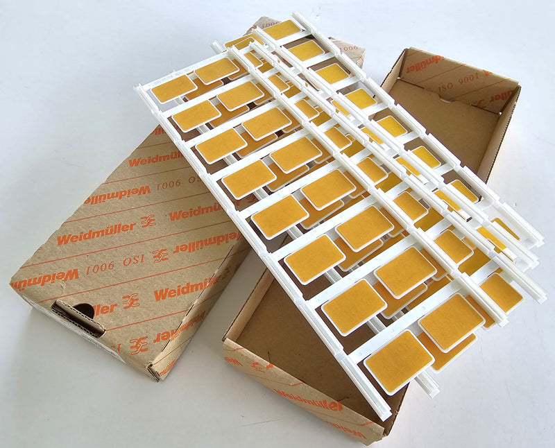 Weidmuller 1707270000 SM 27/18 K MC NE WS Terminal Markers Partial Box / 64